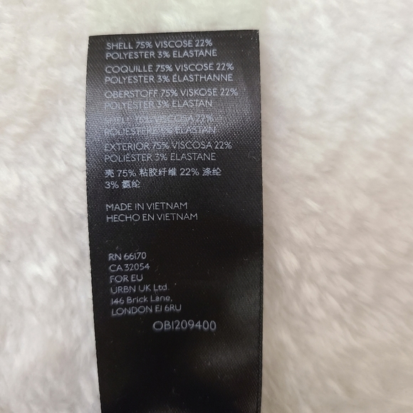 Urban Outfitters Tessa high waisted tartan plaid ankle cropped pants, Size 6 - Picture 5 of 6